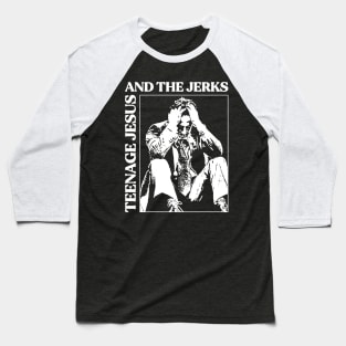 Teenage jesus and the jerks - Fanmade Baseball T-Shirt